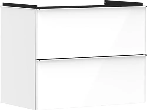 hansGrohe Xelu Q vaskeskab 780/475 2sk, hvid hgl