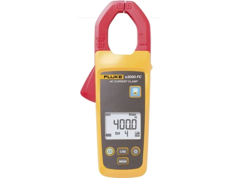 Strømtang Fluke FLK-a3000 FC CAT III 600 V digitalt display (counts): 4000