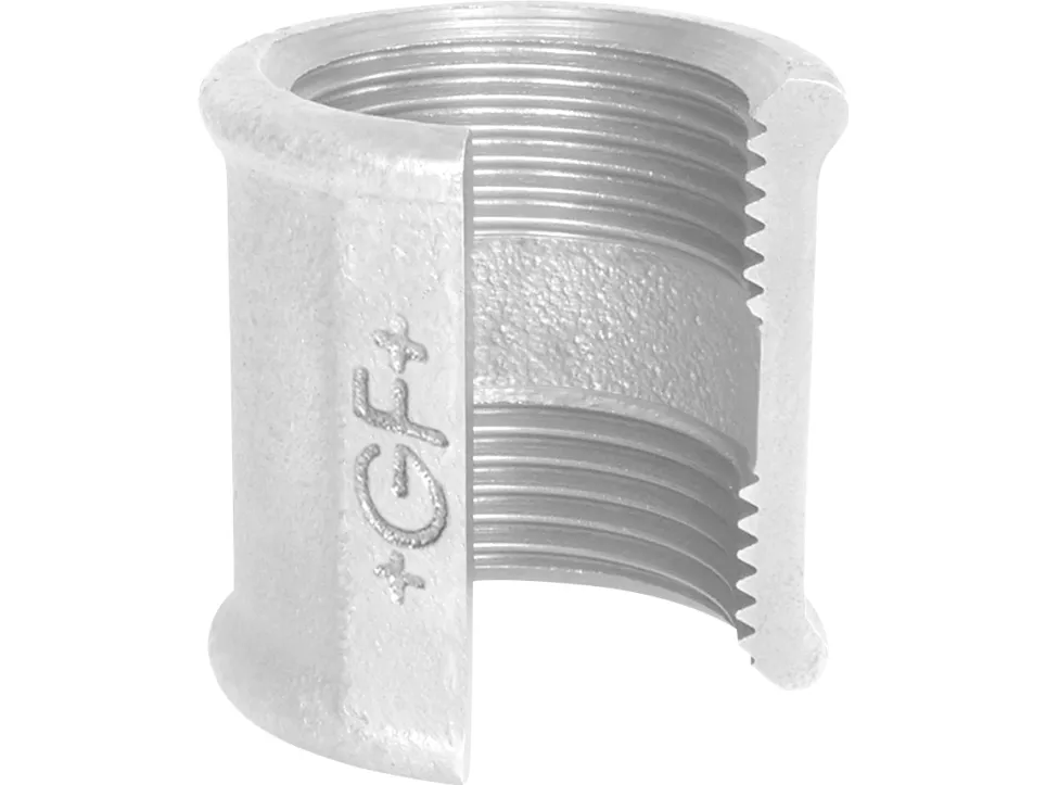 GF GEORG FISCHER 11/2 galvaniseret muffe