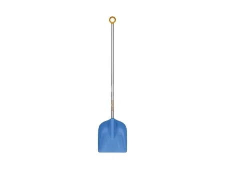 Fiskars 1001421, Snøskuffe, Plast, Blå, Sølv, firkant, Monokromatisk