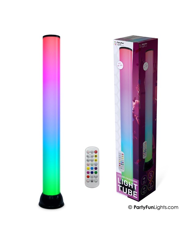 Party Funlight XXL Color Changing Light Tube H: 100cm