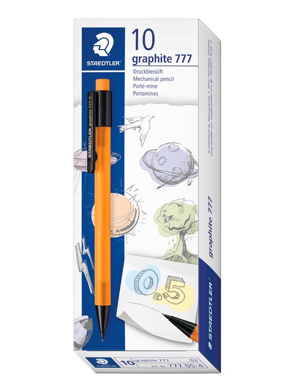 Staedtler Mechanical pencil graph.B 10 pcs  05 Orange