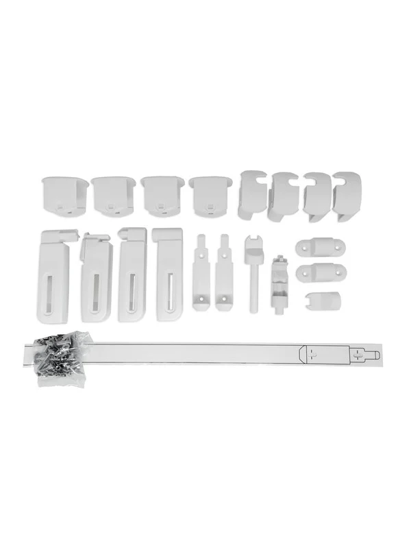 BabyDan Fittings for FlexiFit Metal/Ebba Safety Gate Metal whitE
