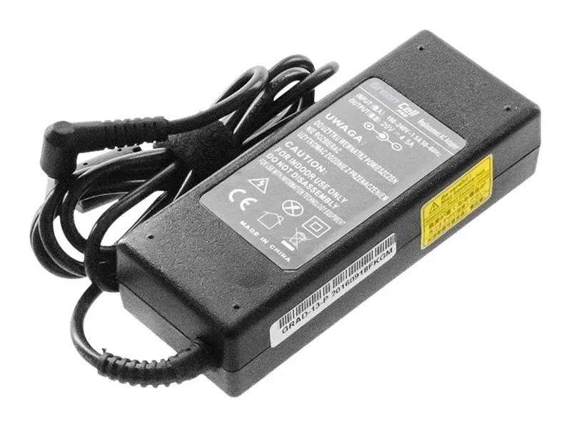 Green Cell PRO - Strømadapter - AC - 90 watt - svart - for Lenovo B570  G550  G570  G575  G580  G585  G770  G780  IdeaPad P580  Z510  Z580  Z585