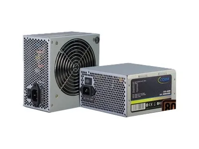Inter-Tech Coba CES-400B 80+ - Strømforsyning (intern) - ATX12V 2.3 - 80 PLUS Bronze - AC 115/230 V - 400 watt - aktiv PFC
