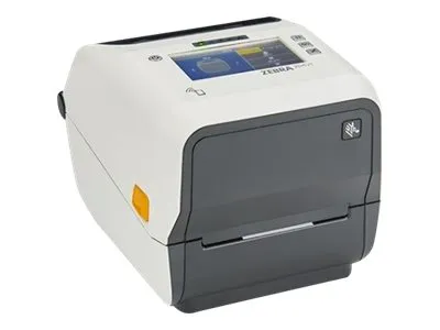 Zebra ZD621t-HC - Etikettskriver - termotransfer - Rull (11,8 cm) - 300 dpi - inntil 152 mm/sek - USB 2.0, LAN, seriell, USB-vert - hvit