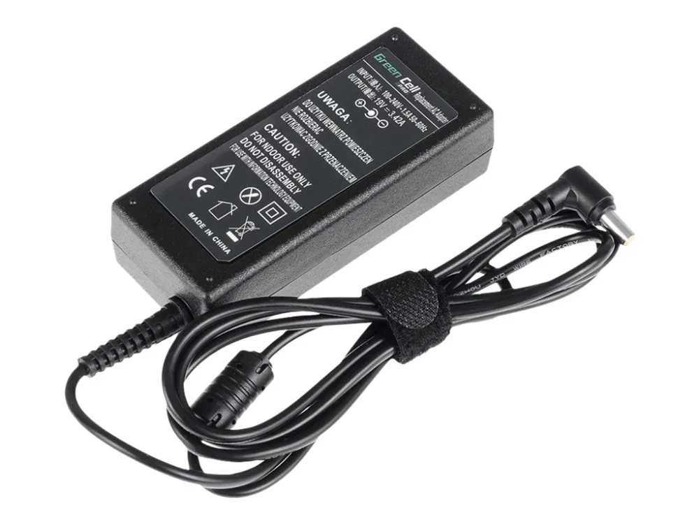 Green Cell PRO - Strømadapter - AC - 60 watt - svart - for Acer Aspire 5741G, 5742, 5742G, E1