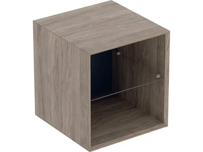Sideelement ONE 45x49,2x47 nøddetræ