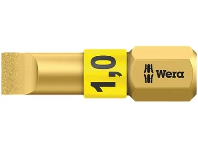 Wera 05056176001, 1 stykker, Spor/slot, Metall, 25 mm, 25,4 / 4 mm (1 / 4)