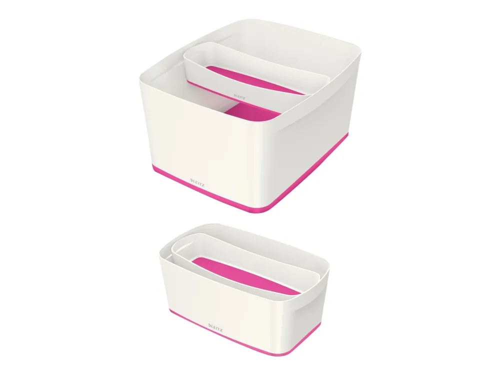 Leitz MyBox Long - Oppbevaringsskuff - metallisk rosa