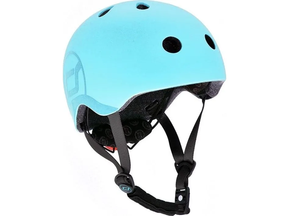 ScootAndRide hjelm S-M for barn 3+ Blåbær