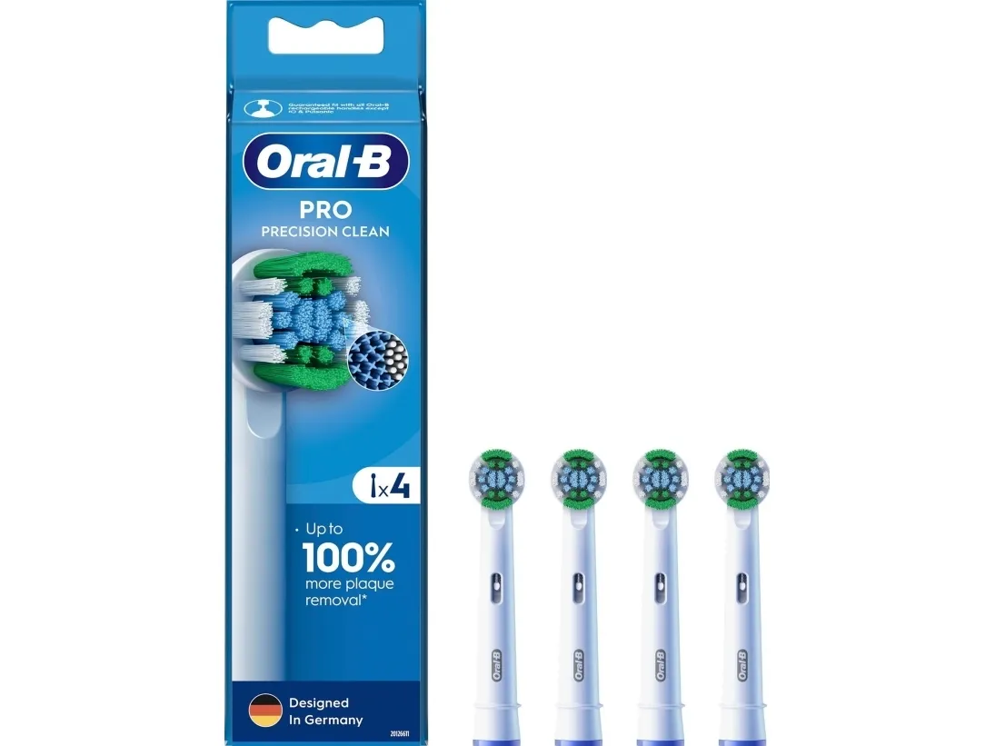 Oral-B påsett-børstehoder Pro Precision Clean 4-pk (EB20RX-4)