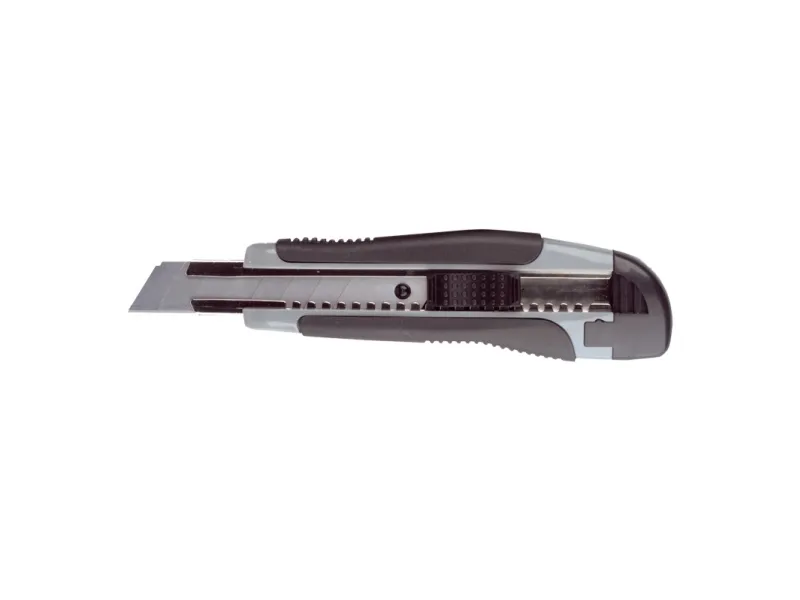 Hobbykniv bnt Soft-Cut Luksus sort/grå 18mm