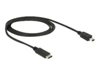 Delock - USB-kabel - USB-C (hann) til mini-USB Type B (hann) - USB 3.1 - 1 m - svart