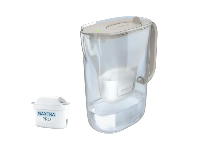 Brita Style Essential, Krukke, 2,4 l, Sand, Gjennomsiktig