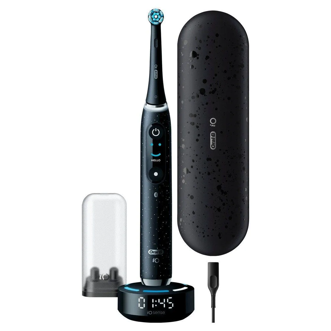 Oral-B iO Series 10 Luxe Edition elektrisk tannbørste - Cosmic Black