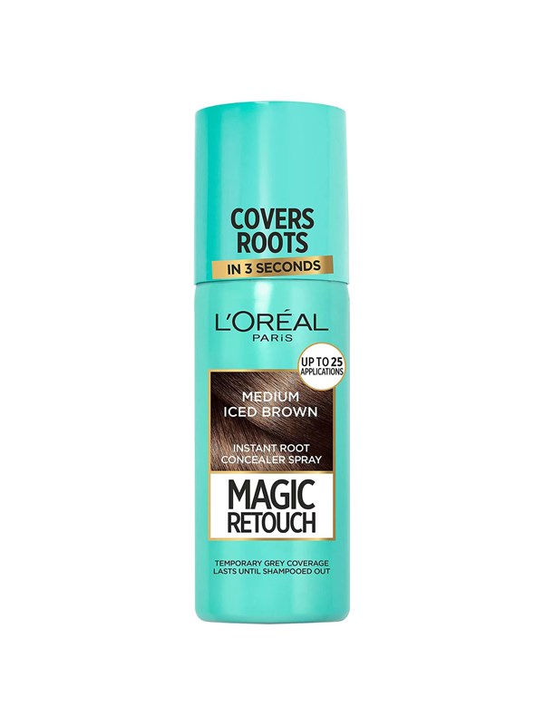 L'Oréal Paris Root Touch-Up Spray 75 ml.- Medium Iced Brown