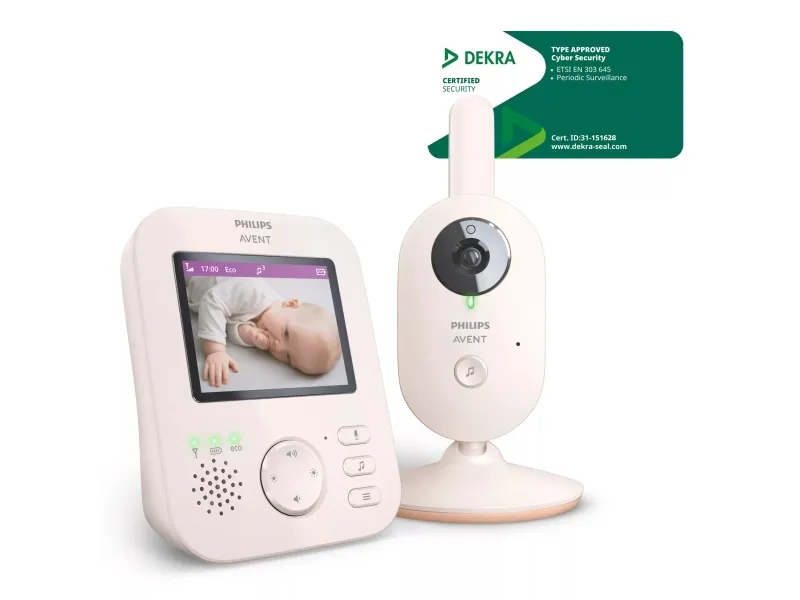 Philips AVENT Video Baby Monitor SCD881/26 Avansert, IR, 300 m, 50 m, 300 m, FHSS, 2.4 GHz