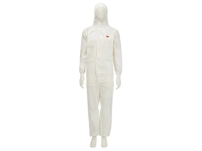 3M 4545, Hvit, L, Voksen, Unisex, Glidelås, Front
