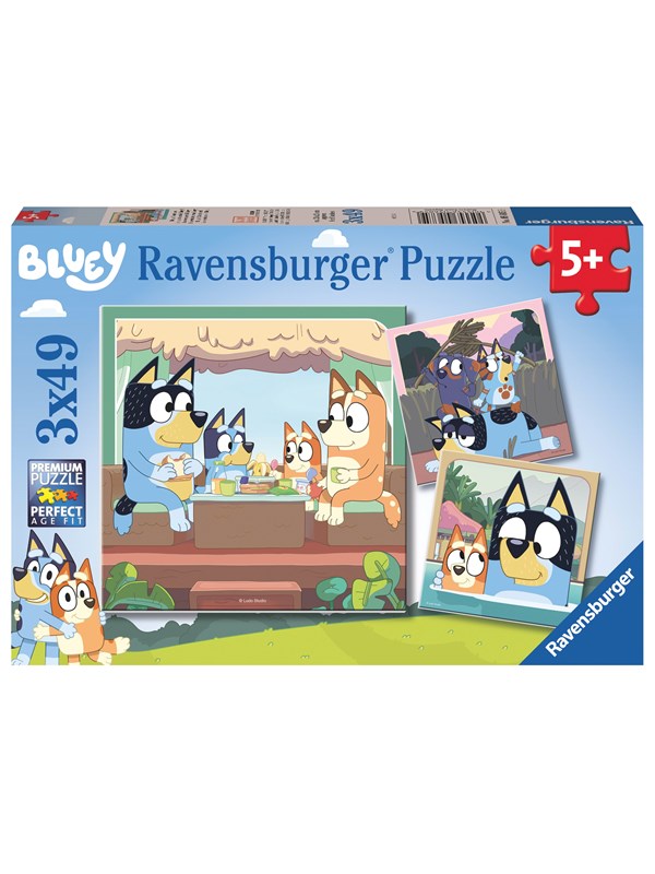 Ravensburger Bluey 3x49p