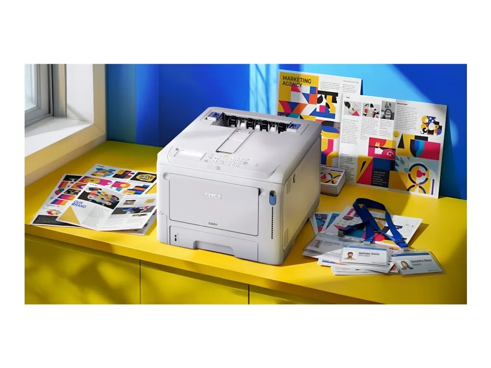 OKI C651dn - Laserskriver - Farge - 1200 x 1200 dpi - 35 spm - A4