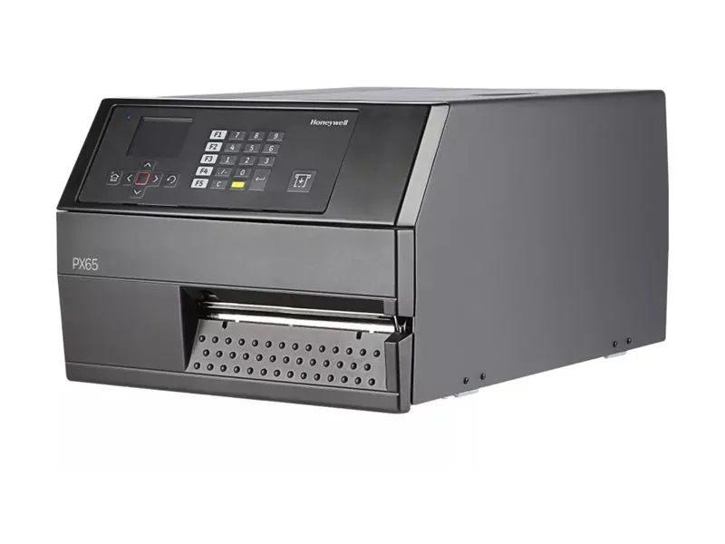 Honeywell PX65 - Etikettskriver - direktetermisk / termisk overføring - Rull (17 cm) - 300 dpi - inntil 225 mm/sek - Wi-Fi(ac), LAN, USB 2.0, USB 2.0 vert, RS232 - tilbakespoler