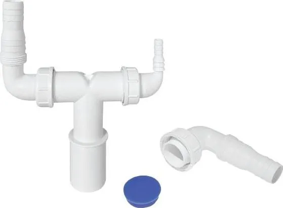 McAlpine-syfon for vaskemaskin og tørketrommel WMVT-3240PL