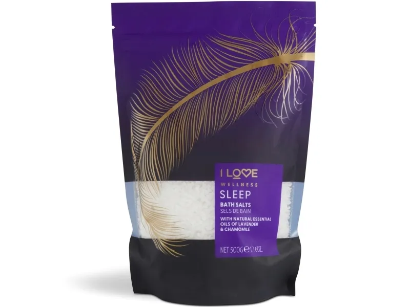 I love I Wellness Sleep essensielle oljer badesalt, 500 g unisex