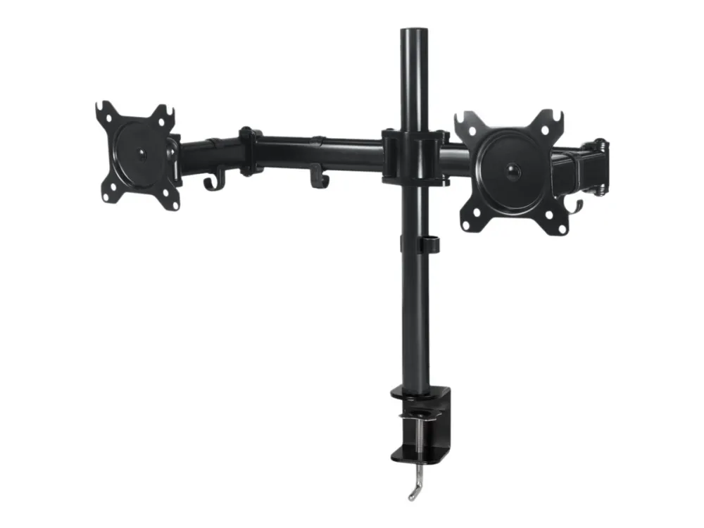 ARCTIC Z2 basic - Monteringssett - justerbar arm - for 2 skjermer - svart - skjermstørrelse: 13-27 - skrivebordsmonterbar