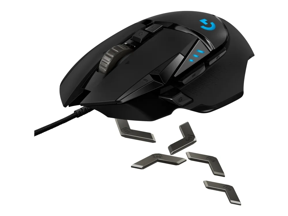 Logitech Gaming Mouse G502 (Hero) - Mus - optisk - 11 knapper - kablet - USB