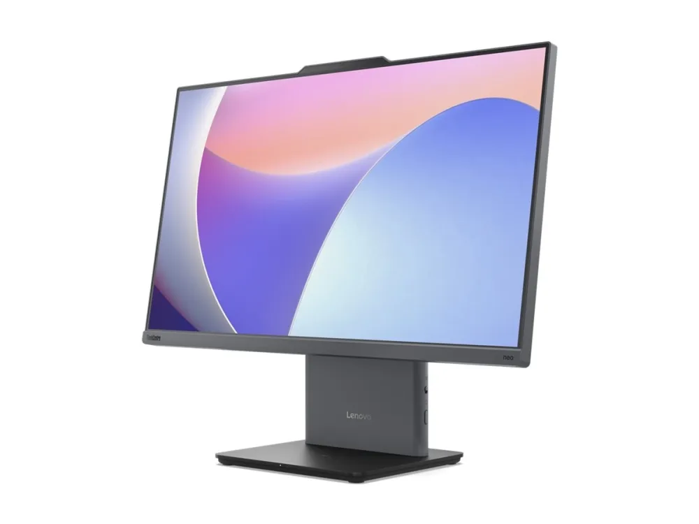 Lenovo ThinkCentre neo 50a 24 Gen 5 12SD - Alt-i-ett med skjermstativ - Core 5 210H / inntil 4.8 GHz - RAM 16 GB - SSD 1 TB - TCG Opal Encryption 2, NVMe - Intel Graphics - Gigabit Ethernet, Bluetooth 5.2, IEEE 802.11ax (Wi-Fi 6) - Win 11 Pro - monitor: LED 23.8 1920 x 1080 (Full HD) berøringsskjerm - tastatur: Engelsk - Europa - lunagrå - Lenovo TopSeller