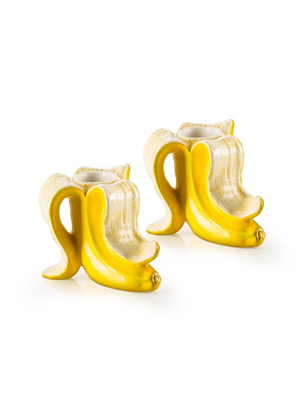Donkey Candlestick - Banana Romance (2 pcs.) (210735)
