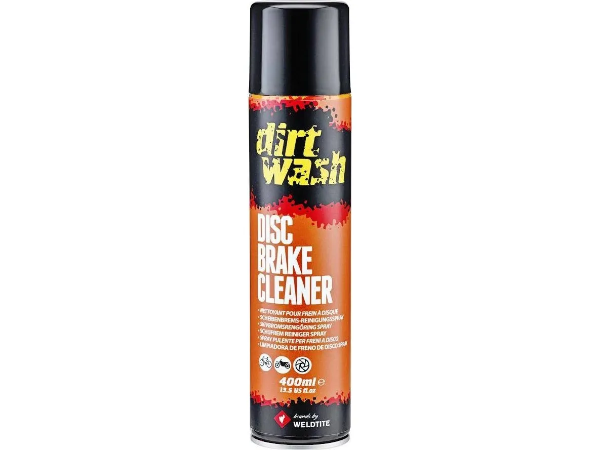 Weldtite Bremseskiveavfettingsmiddel WELDTITE DIRTWASH DISC BRAKE CLEANER Aerosol Spray 400ml (NY)
