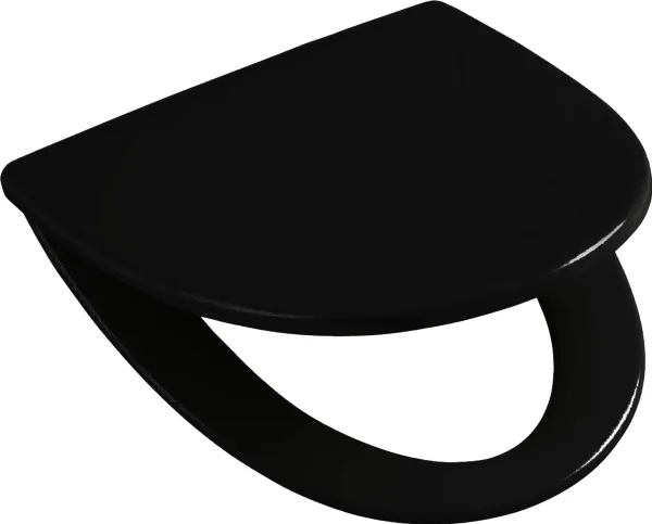 Ifö Sign sort sæde med soft close og quick release/fast b