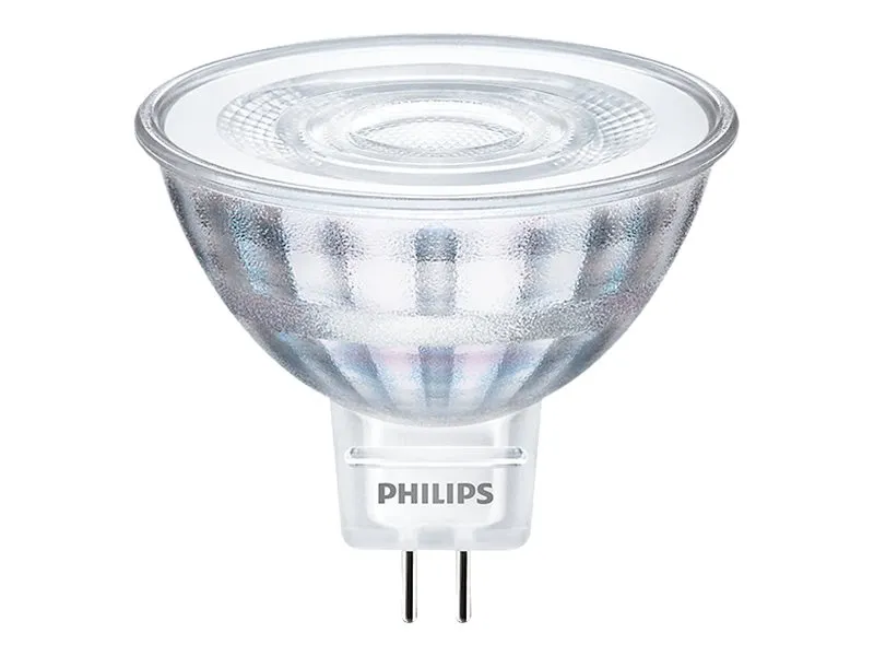 Philips CorePro - LED-pære for søkelys - form: MR16 - GU5.3 - 4.4 W (ekvivalent 35 W) - klasse F - varmt hvitt lys - 2700 K