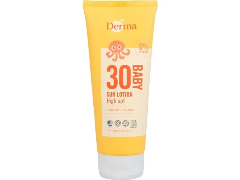 Solkrem, Derma Sun Eco Baby, 200 ml, SPF 30, fysisk solfilter