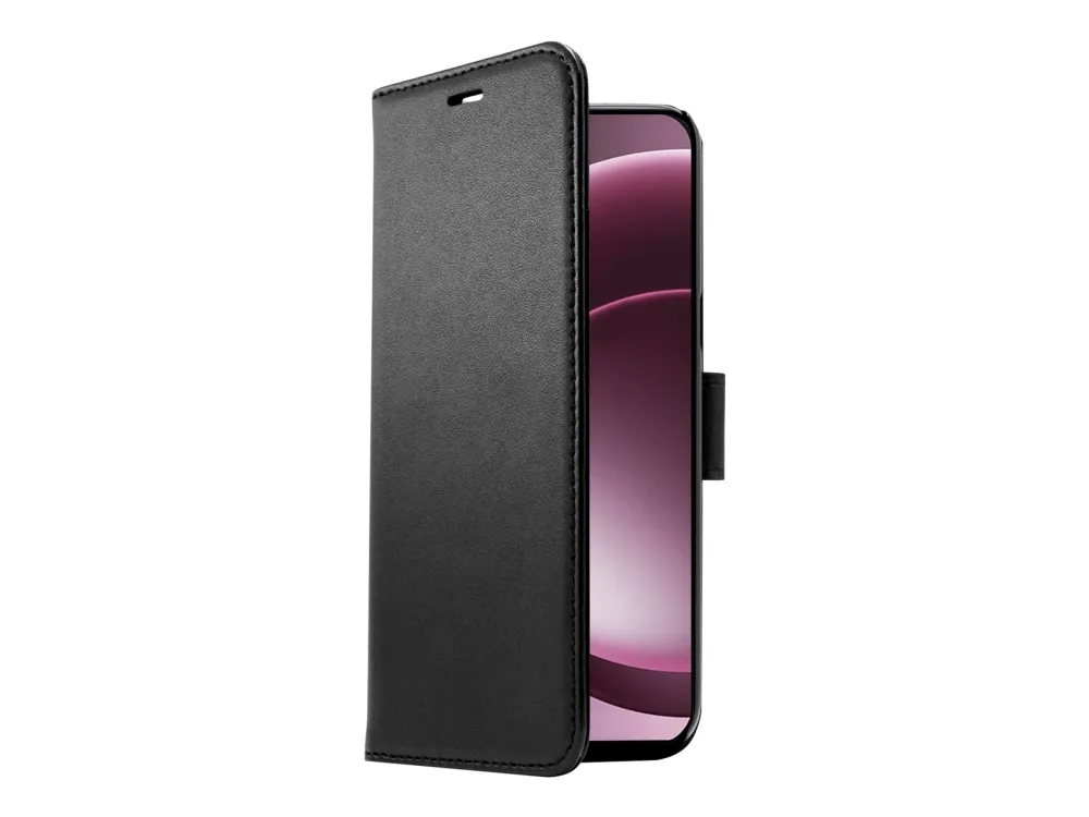 Screenor Smart - Lommebok for mobiltelefon - økolær, termoplast-polyuretan (TPU) - svart - for OnePlus 15