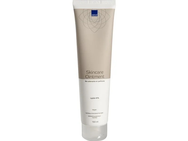 Hudpleiesalve, ABENA, 150 ml, uten farge og parfyme, 41 % fett
