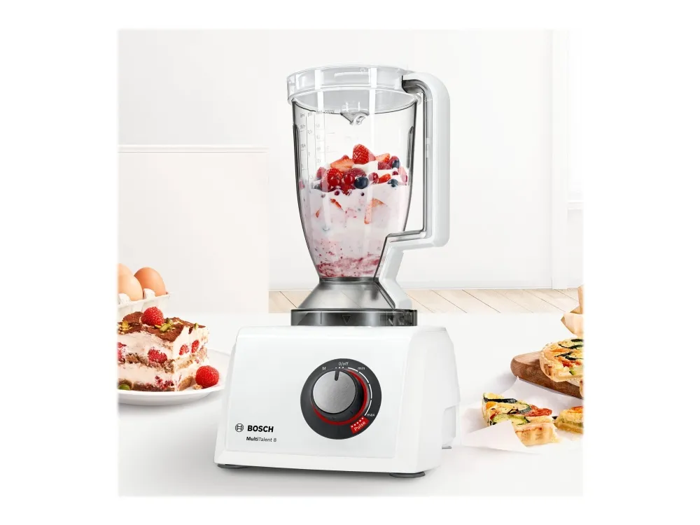 Bosch MultiTalent 8 MC812W501 - Kjøkkenmaskin - 1000 W - hvit