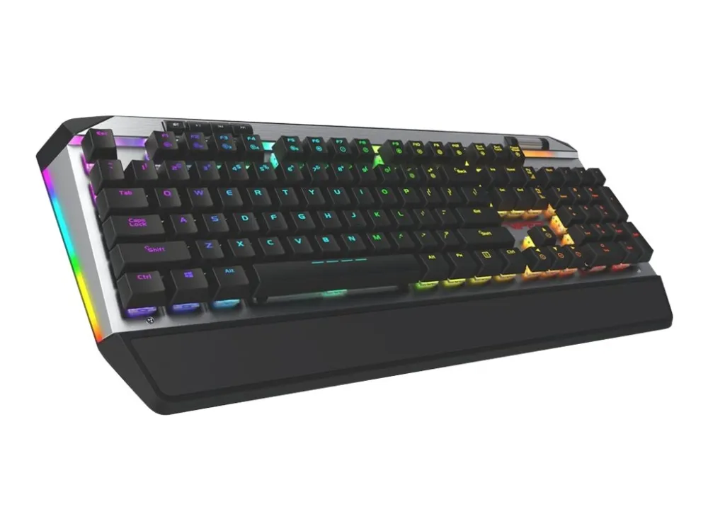 Patriot Viper V765 - Tastatur - bakgrunnsbelyst - USB - tastsvitsj: Kailh White