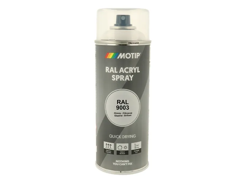 Motip Ral 9003 high gloss signal white