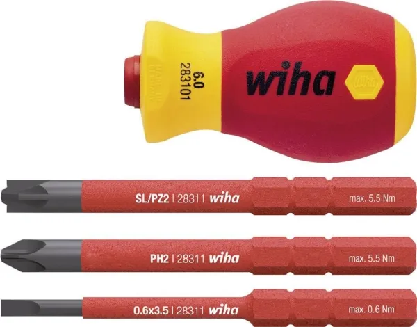Wiha tumlingskruetrækker 1000 V, med slimBits