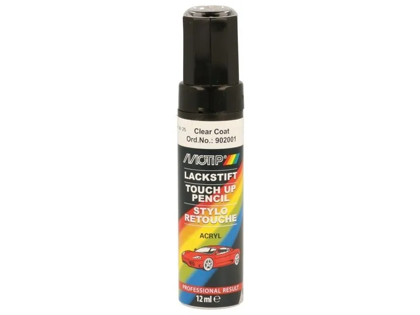 Lakstift akryl autolak klarlak 12ml
