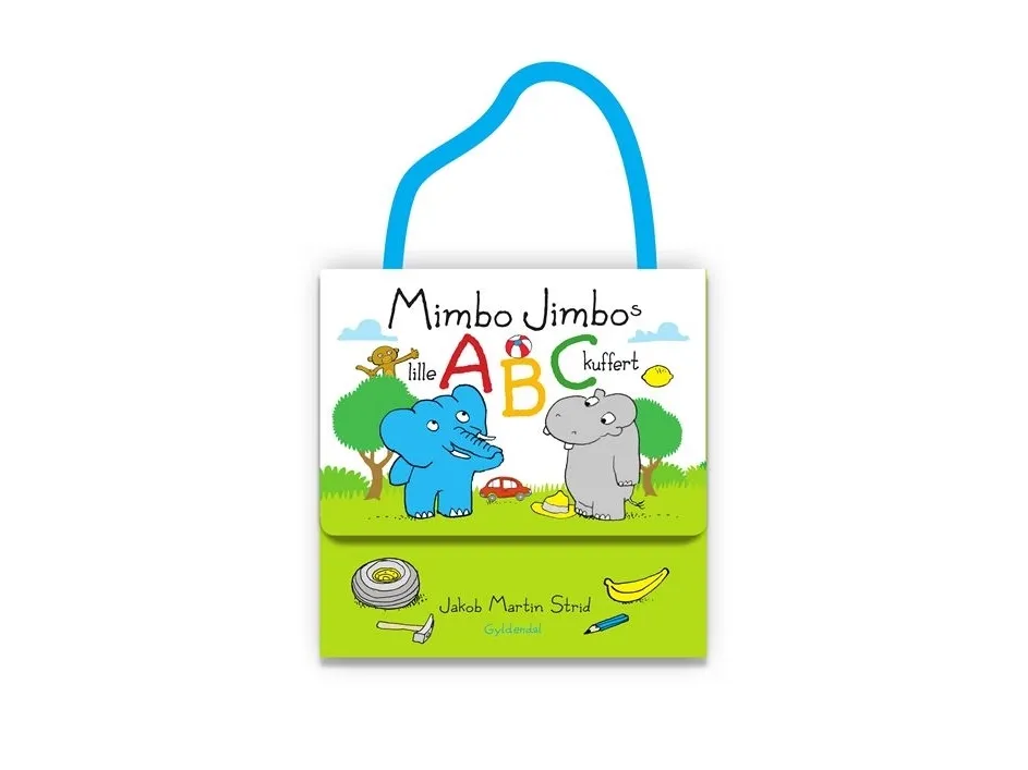 Mimbo Jimbos lille ABC-koffert | Jakob Martin Strid | Språk: Dansk