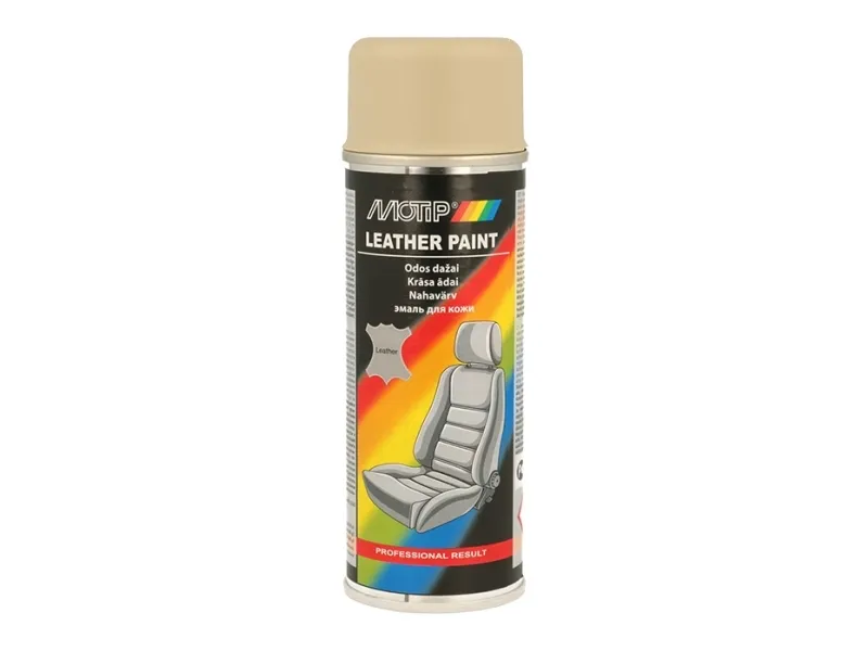 Motip læder og vinyl maling Beige 200ml