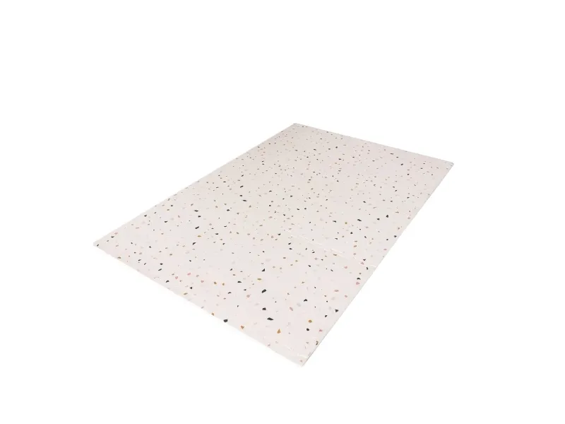 3 prouts Gulvpuslespil, Terrazzo/Lys rosa
