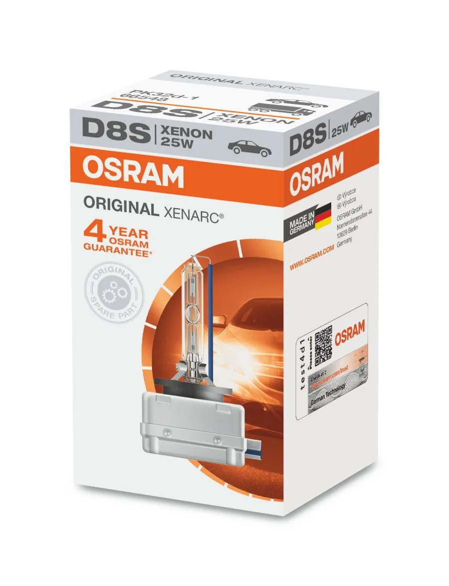 Osram Original Xenarc - D8S Xenon bilpære