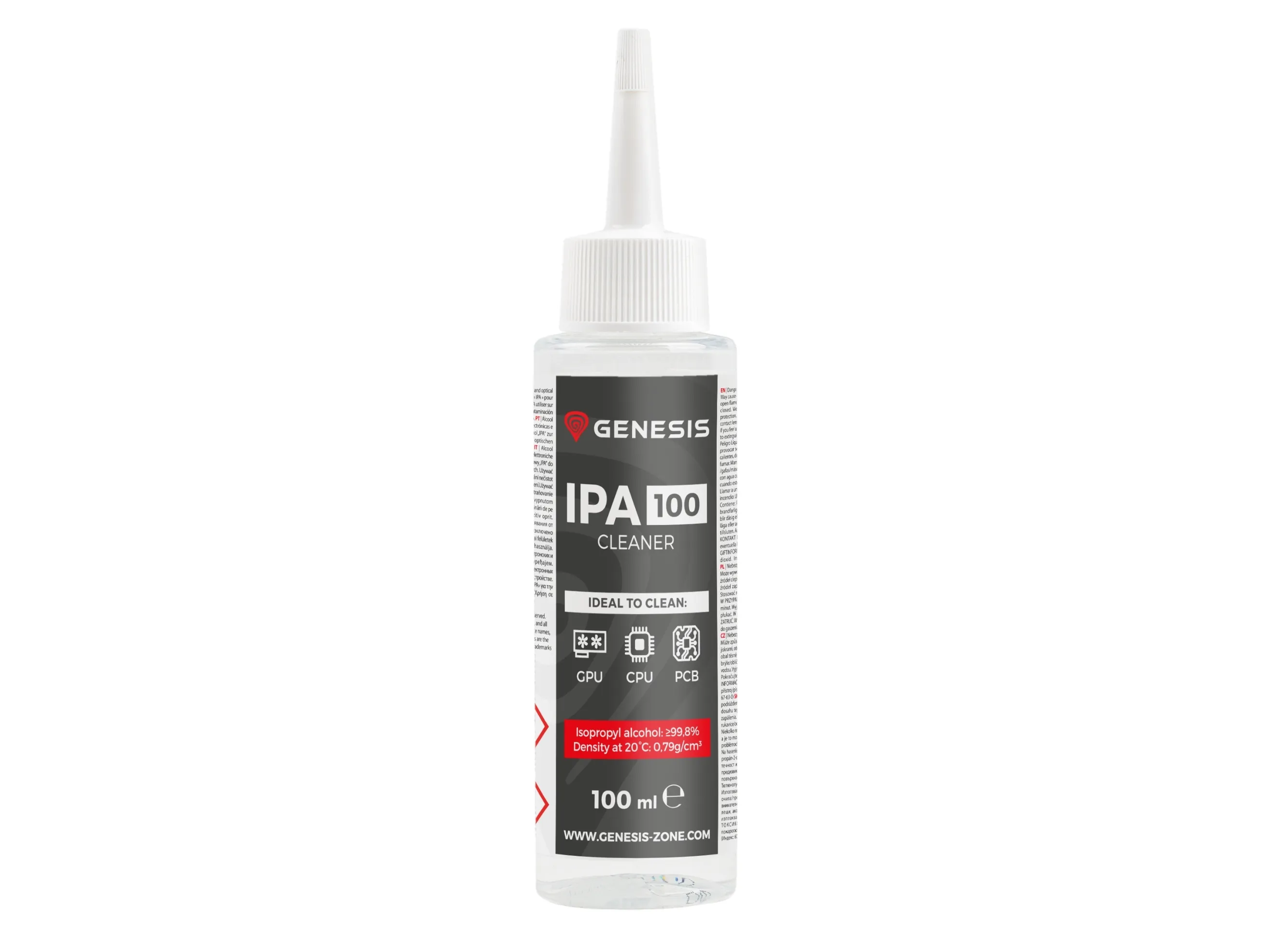 GENESIS IPA 100, Verktøy for fjerning av varmespreder, 100 ml