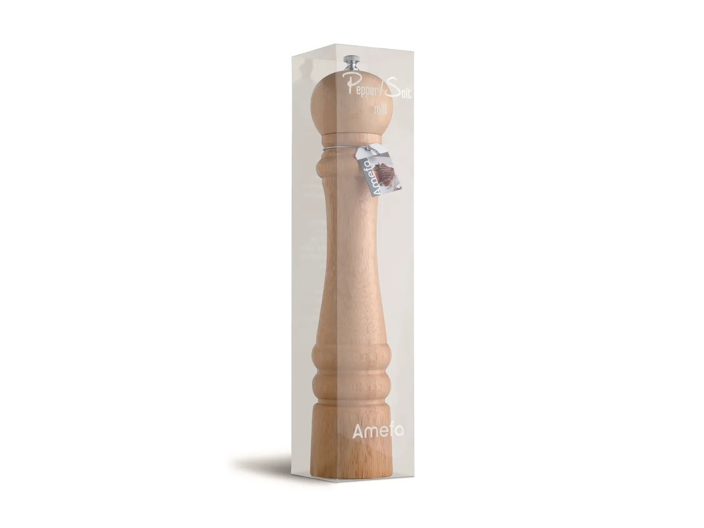 Classic 6755 - 1 stk pepper- og saltkvern svart 26 cm i gaveeske