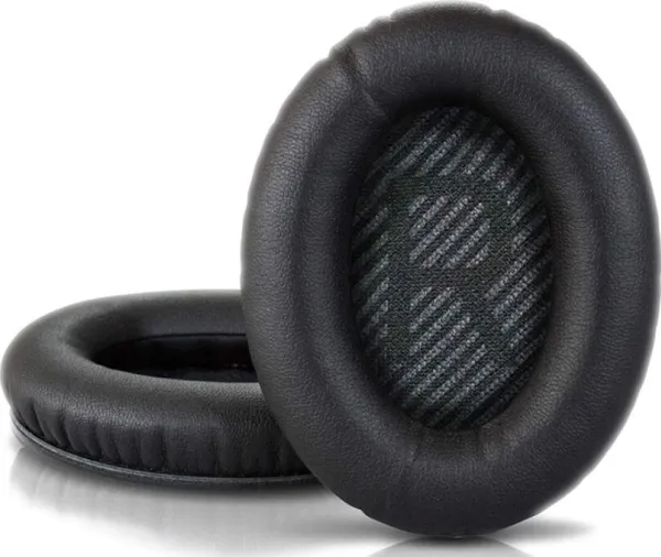 Mozos øreputer til Bose QC2/QC15/QC25/QC35/AE2, svarte